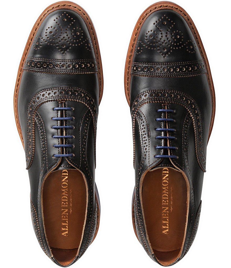 Allen-Edmonds Men's Strandmok Leather Wingtip Oxfords