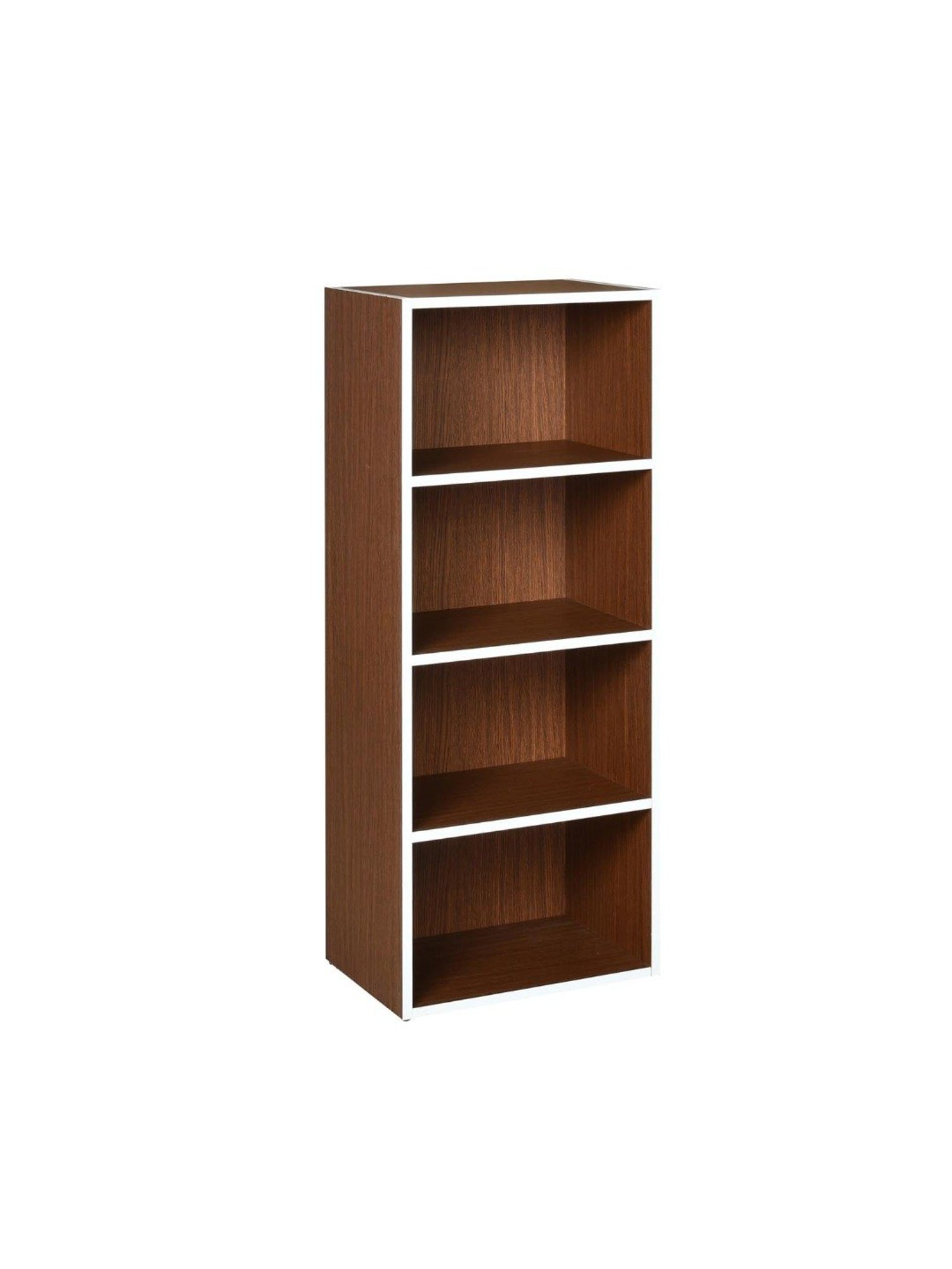 Nilkamal Halo Urban Walnut Engineered Wood 4 Tier Storage Cabinet