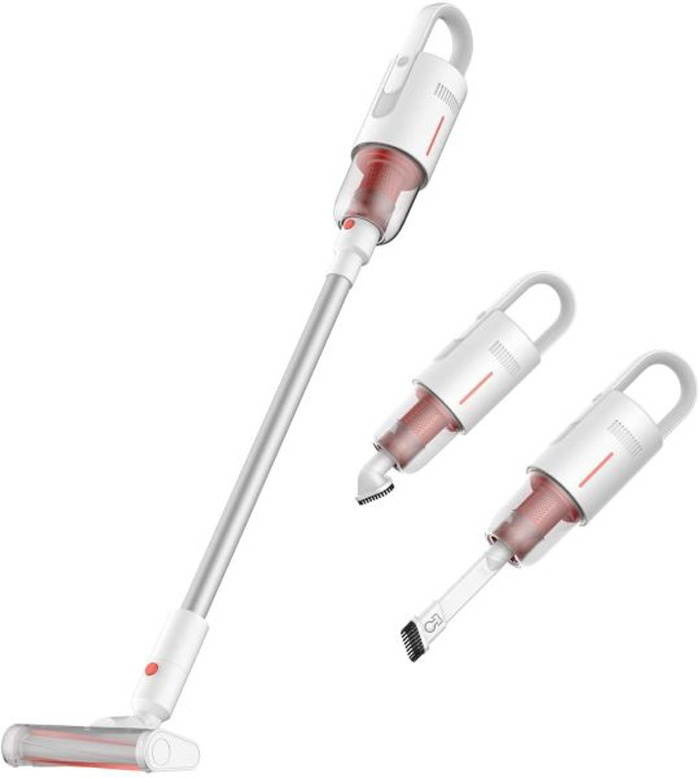 VC 20 Plus 2-in-1 Cordless Stick Vacuum with 150-watt power suction Long Runtime Detachable Battery, Extra Large Dustbin, Powerful Brushless Motor, Ultra Quiet Lightweight