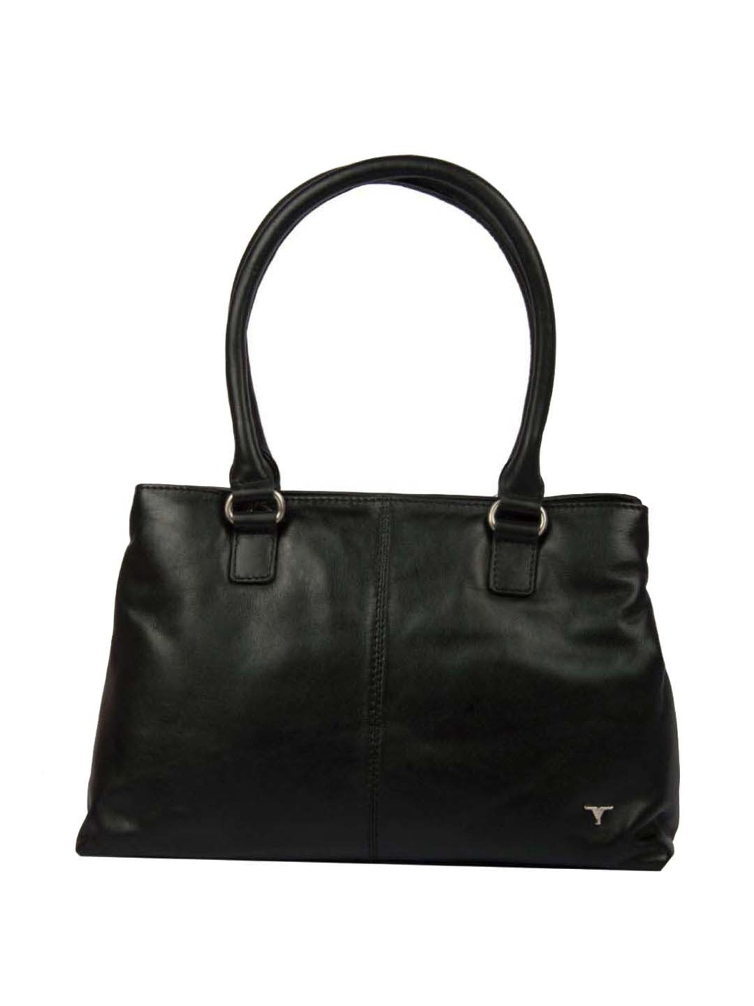 BULCHEE SS 23 Black Solid Medium Shoulder Handbag