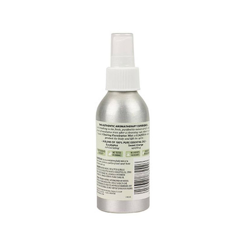 Aura Cacia Clearing Eucalyptus Aromatherapy Room & Women's Body Mist - 4oz