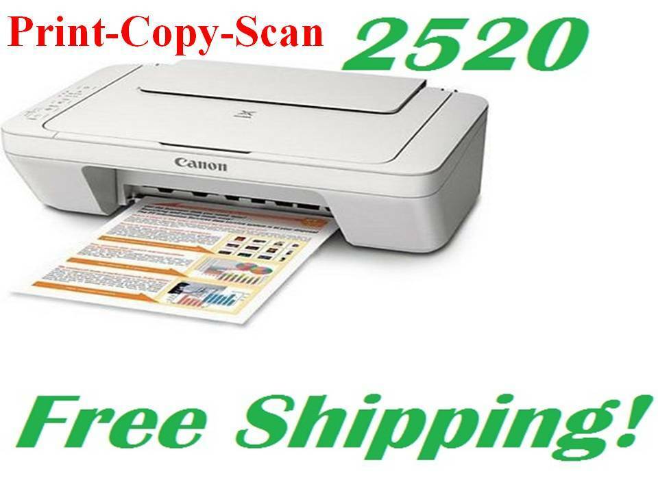 NEW Canon 2522 (3322) All-in-One Printer-Scan-Copy+Free USB-home School/work - [No ink cartridges]