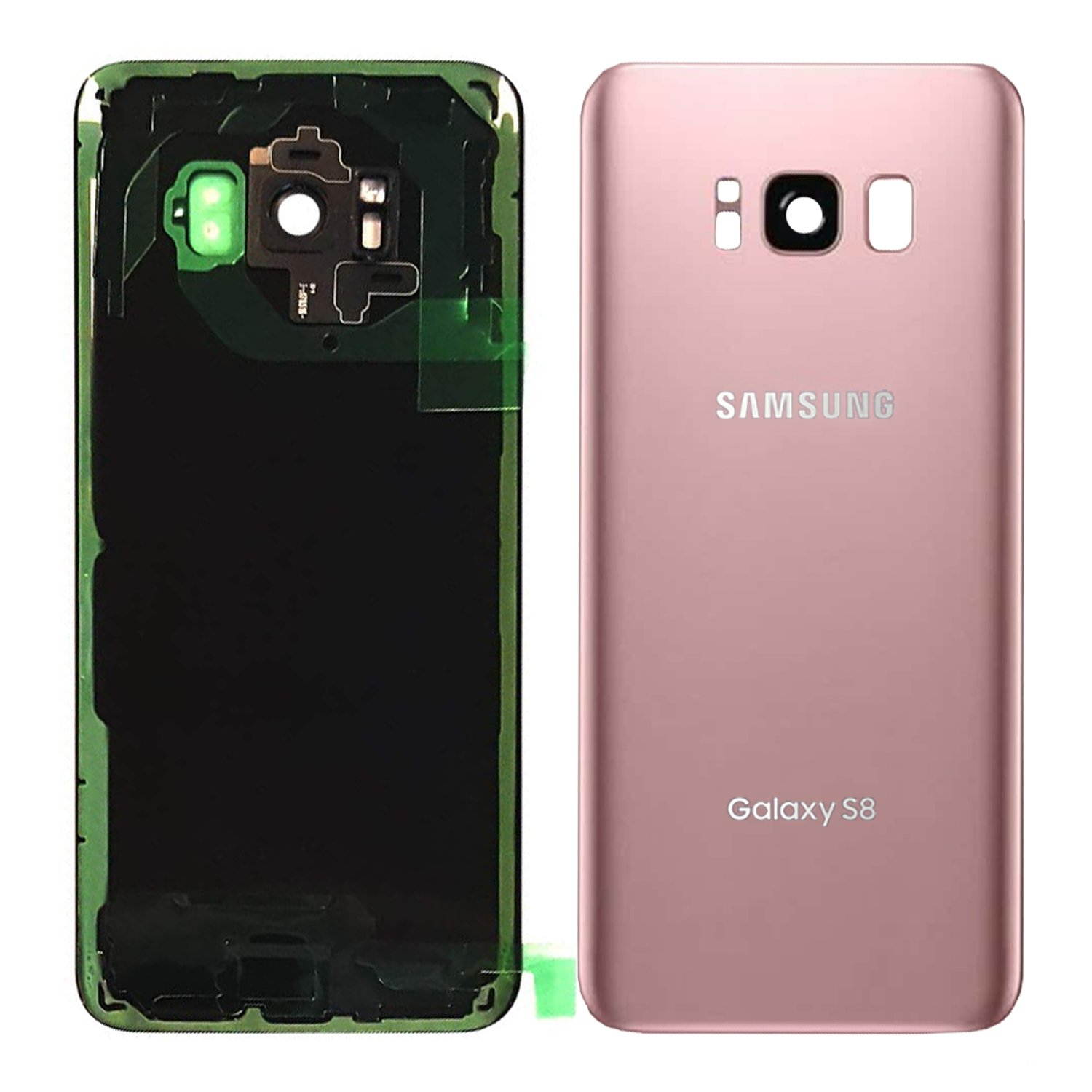 Samsung Galaxy S8 Back Glass Replacement with Camera Lens Installed - ALL COLORS AVAILABLE - G950