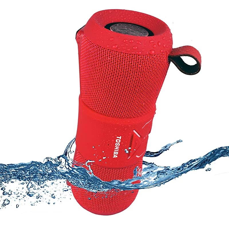 Bluetooth Speaker | Wireless Speaker with Bluetooth Tech | 9+ Hour Battery Life | Built in Microphone | Portable Speaker wDeep Base Tech is Waterproof Dustproof Sandproof | TYWSP200R