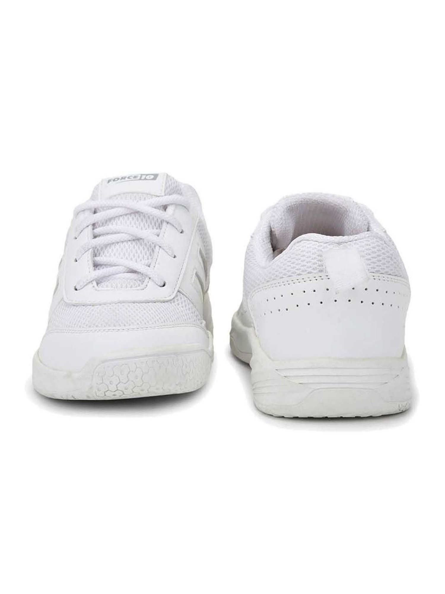 Force10 By Liberty Kids White Lace Up Shoes
