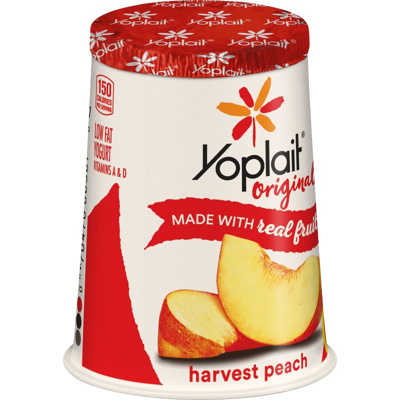 Yoplait Original Harvest Peach Yogurt - 6oz