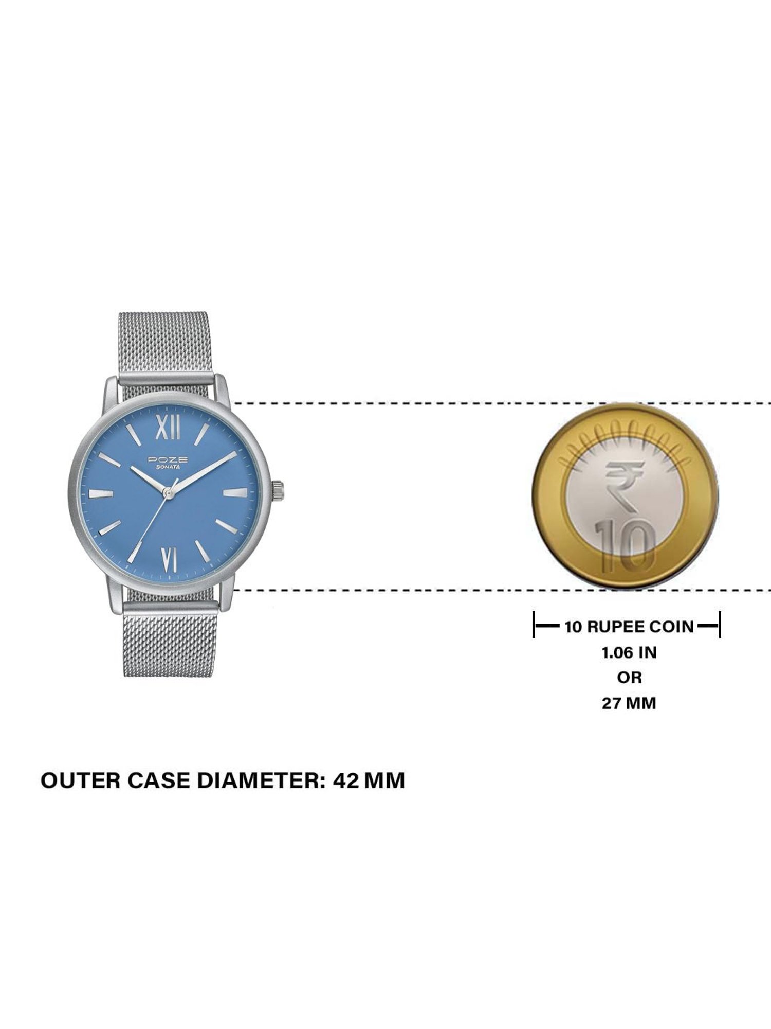 Sonata SP70039SM01W Poze Analog Watch for Men