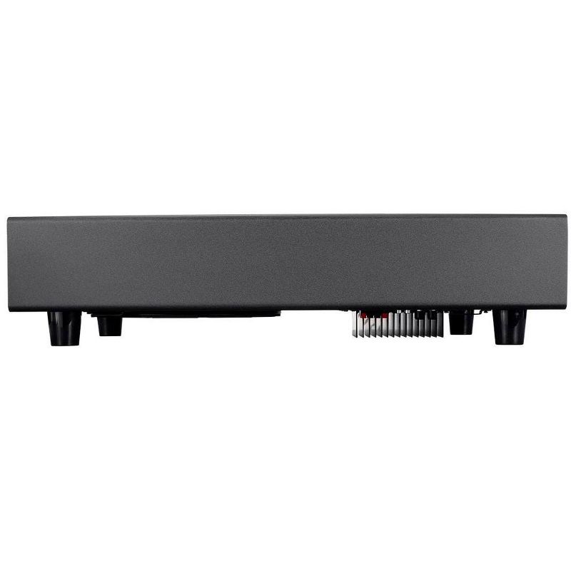 Monoprice SSW-12 Powered Slim Subwoofer - 12 Inch - Black With Ported Design, 150 Watts, LowProfile Includes On-Wall Mounting Brackets