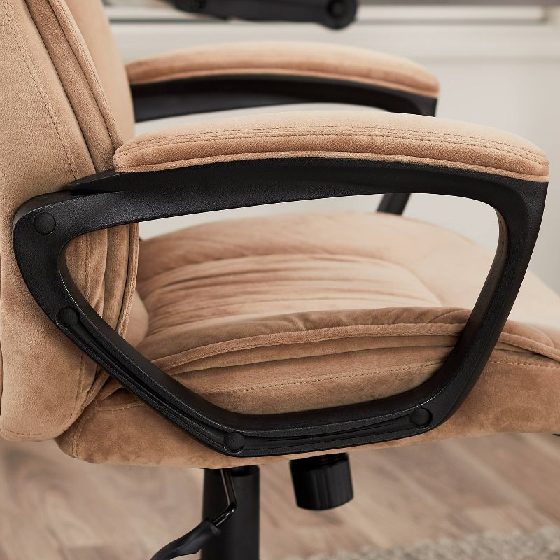 Mesh Sled Base Side Reception Chair with Flip Up Arms Black - Riverstone Furniture