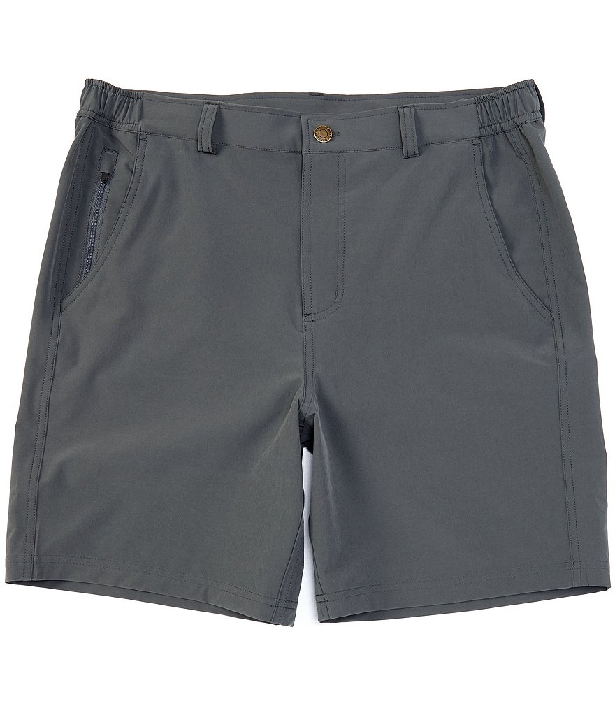 Redsand Elastic Waist Colorblock 20#double; Outseam Volley Shorts