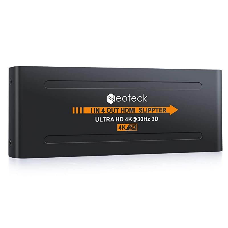 4K 30 Hz 1x4 HDMI Splitter 1 in 4 Out for HDTV Sky Box PS3 PS4 Blue-ray Player STB PC Projector