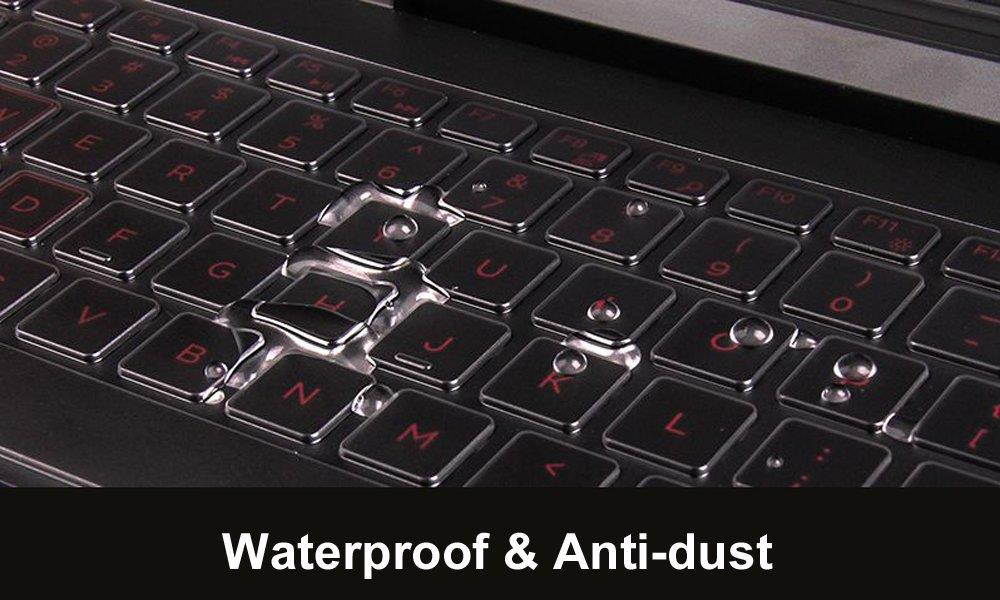 Premium TPU Dell Keyboard Cover Compatible Dell G3 G5 G7 15.6 inch Series, 15.6 inch Dell Inspiron 15 3000 5000 7000 Series, 2018 Flagship Dell Inspiron 17, 17.3 inch Dell Inspiron 17 5000 Series