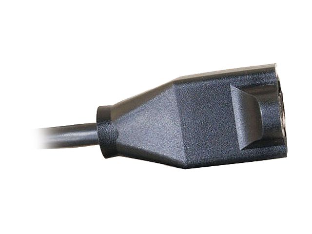 1M 16AWG Heavy Duty Power Extension Cord Power Extension Cable 3 Feet 1 Meters 3 Conductor NEMA 515P to NEMA 515R 13 Amp Power Cable ED70906