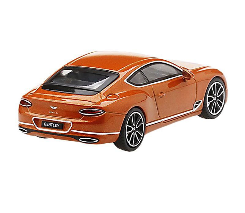 Bentley Continental GT Orange Flame Metallic Limited Edition to 1200 pieces Worldwide 1/64 Diecast Model Car by True Scale Miniatures