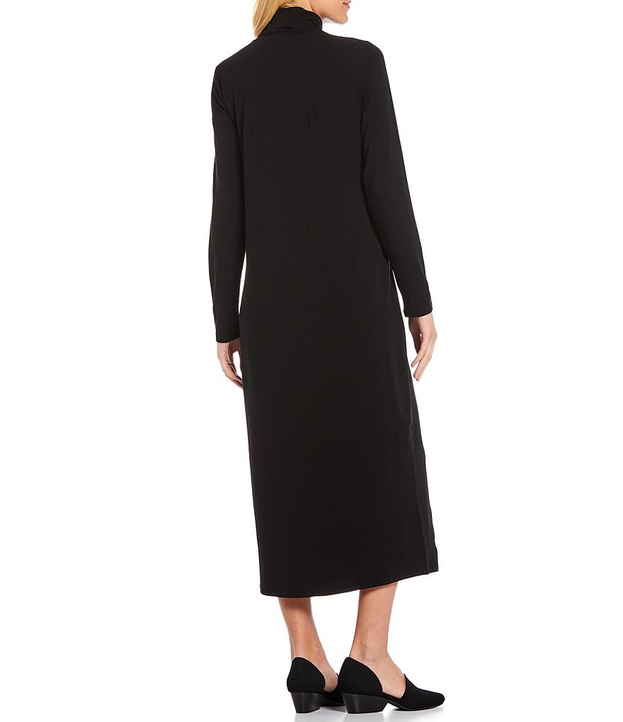 Vince Camuto Halter Bow Neck Sleeveless Midi Dress with Side Seam Pockets