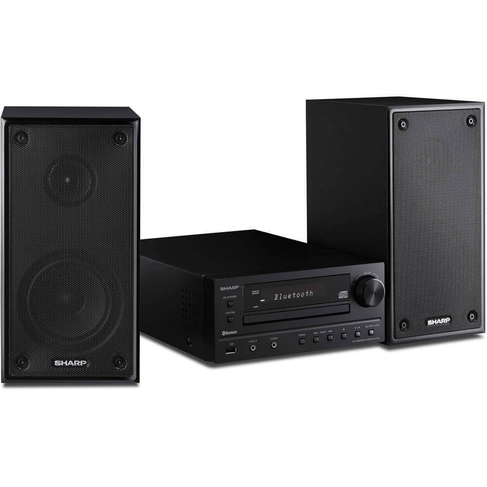 Sharp XLHF102B HI Fi Component MicroSystem with Bluetooth