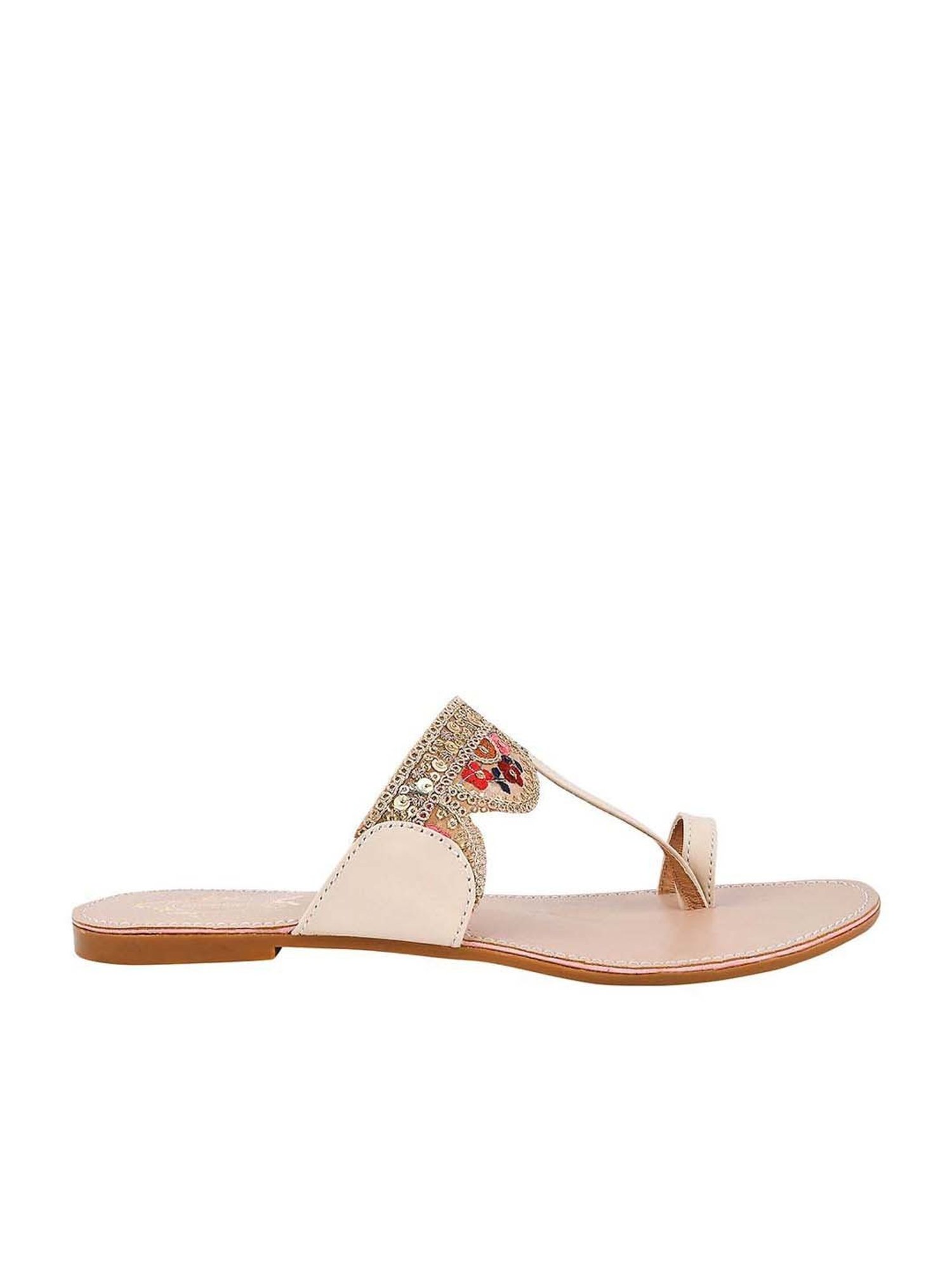 Shoetopia Kids Black Toe Ring Sandals