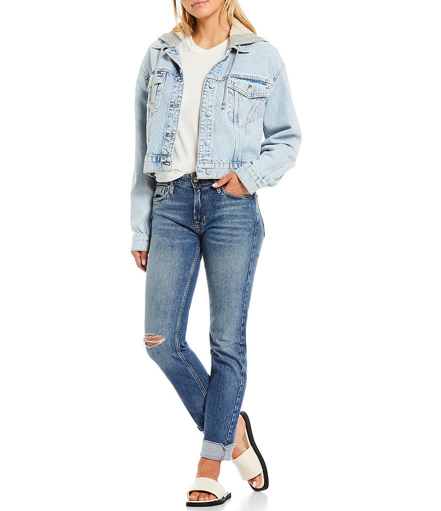 Free People Rumors Denim Jacket