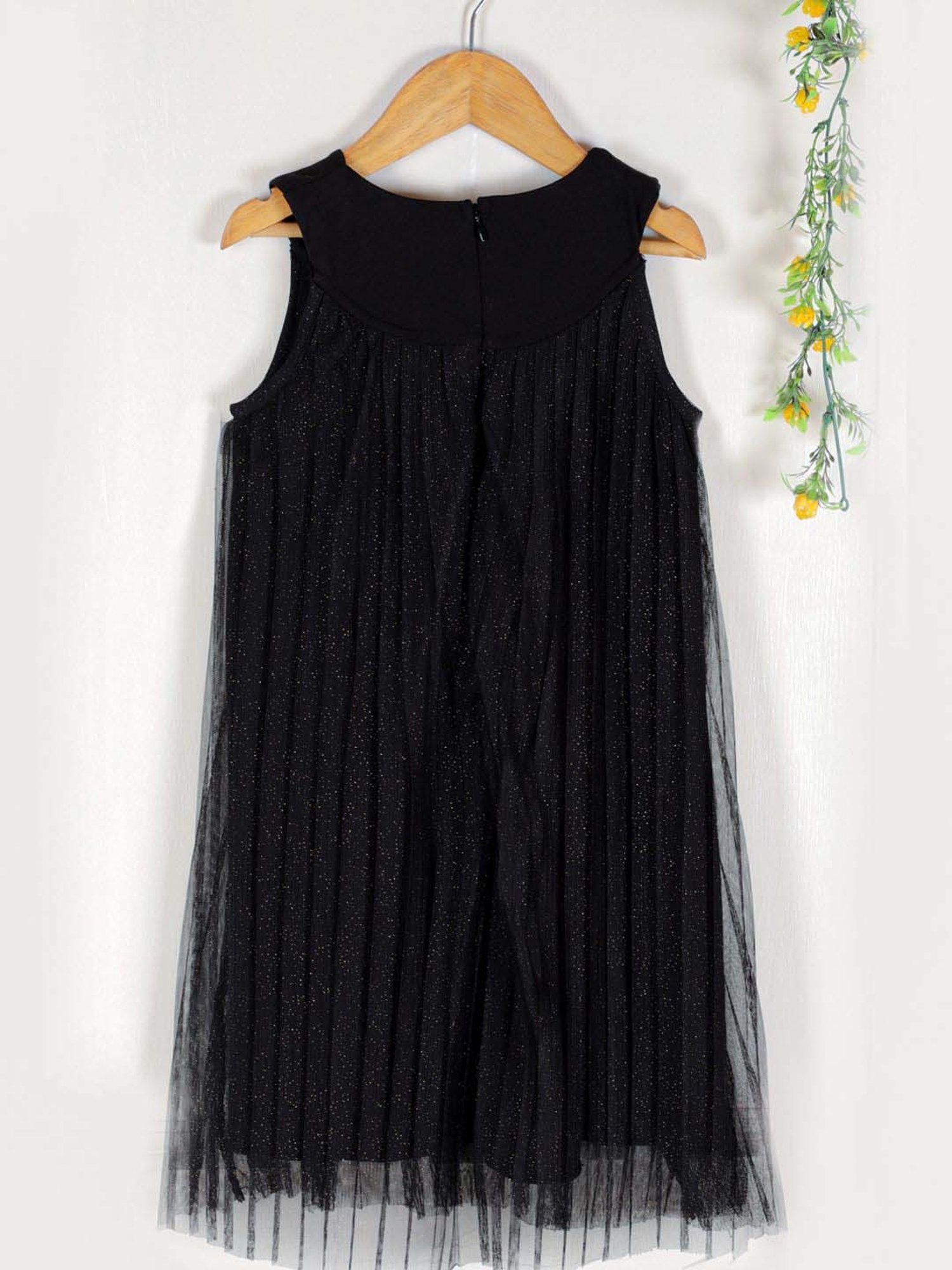 KidsDew Black Regular Fit Dress