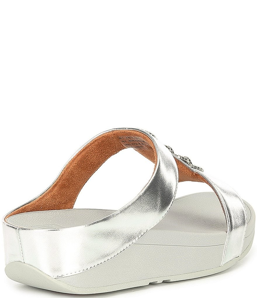 FitFlop Fino Sparkle Crystal Embellished Slides