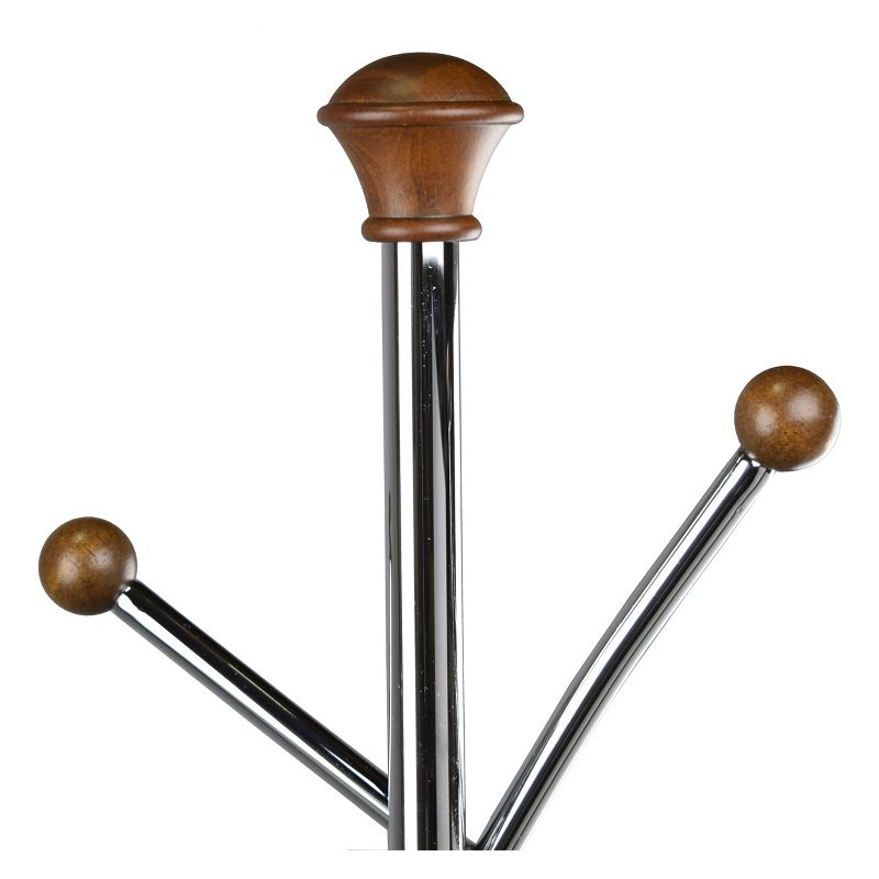 Quatro Umbrella Stand & Coat Rack Steel - Adesso