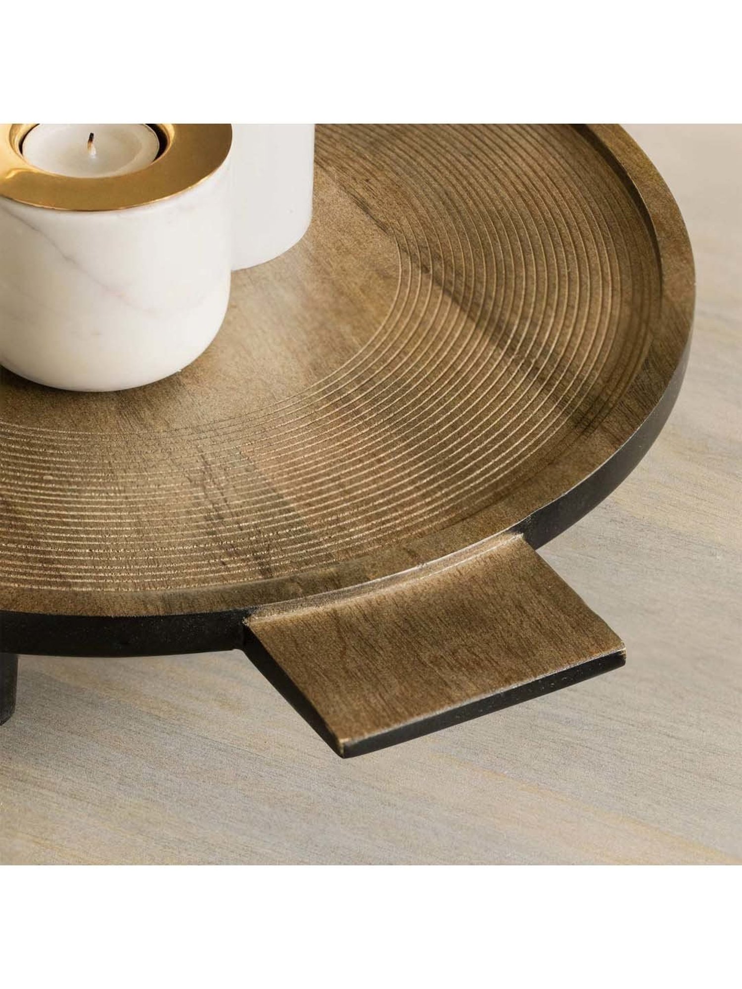 Mikasa Serenity Black Ceramic 20 cm Side Plate