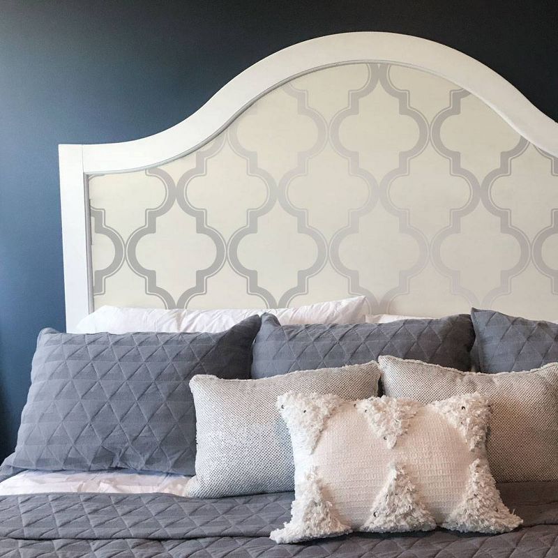 Tempaper Marrakesh Self-Adhesive Removable Wallpaper Cream