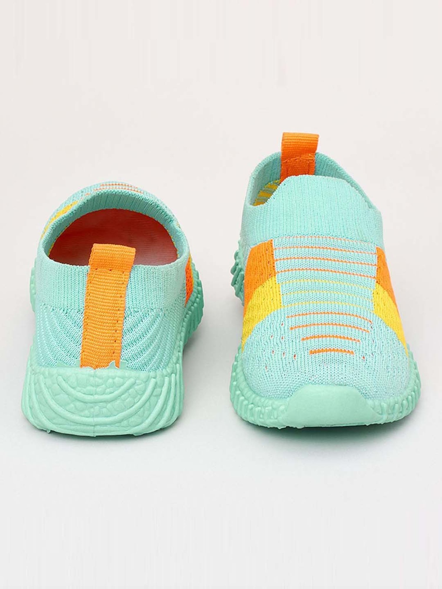 Priaansha Kids Sea Green Casual Slip-Ons