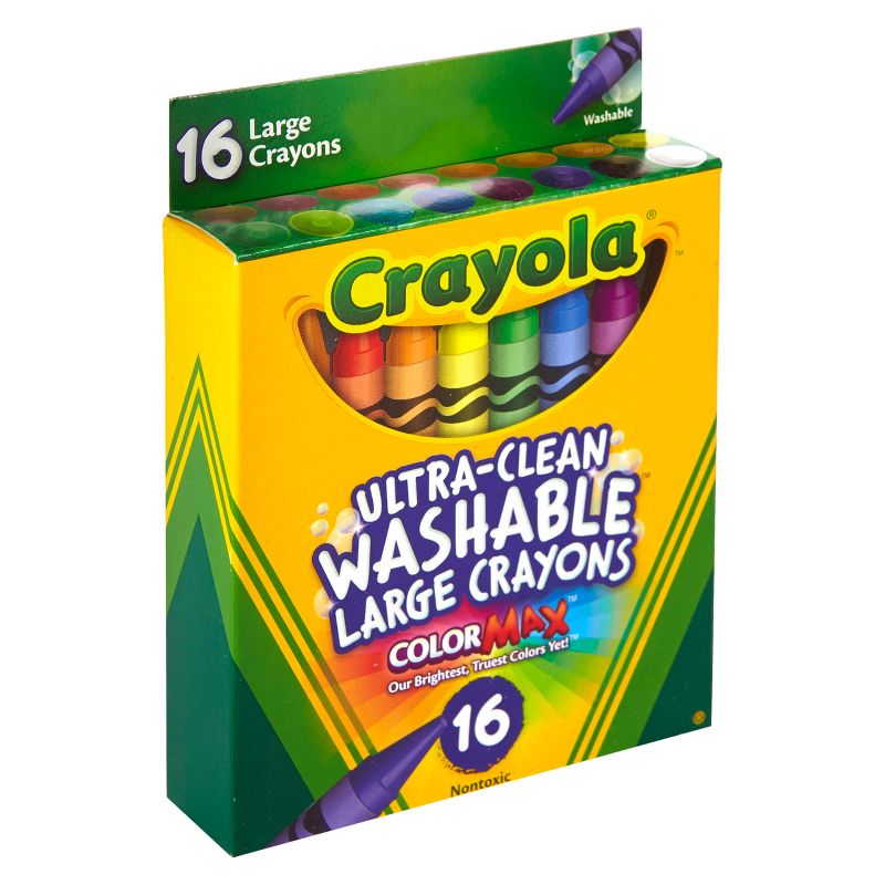 Crayola 16ct Ultra Clean Washable Large Crayons