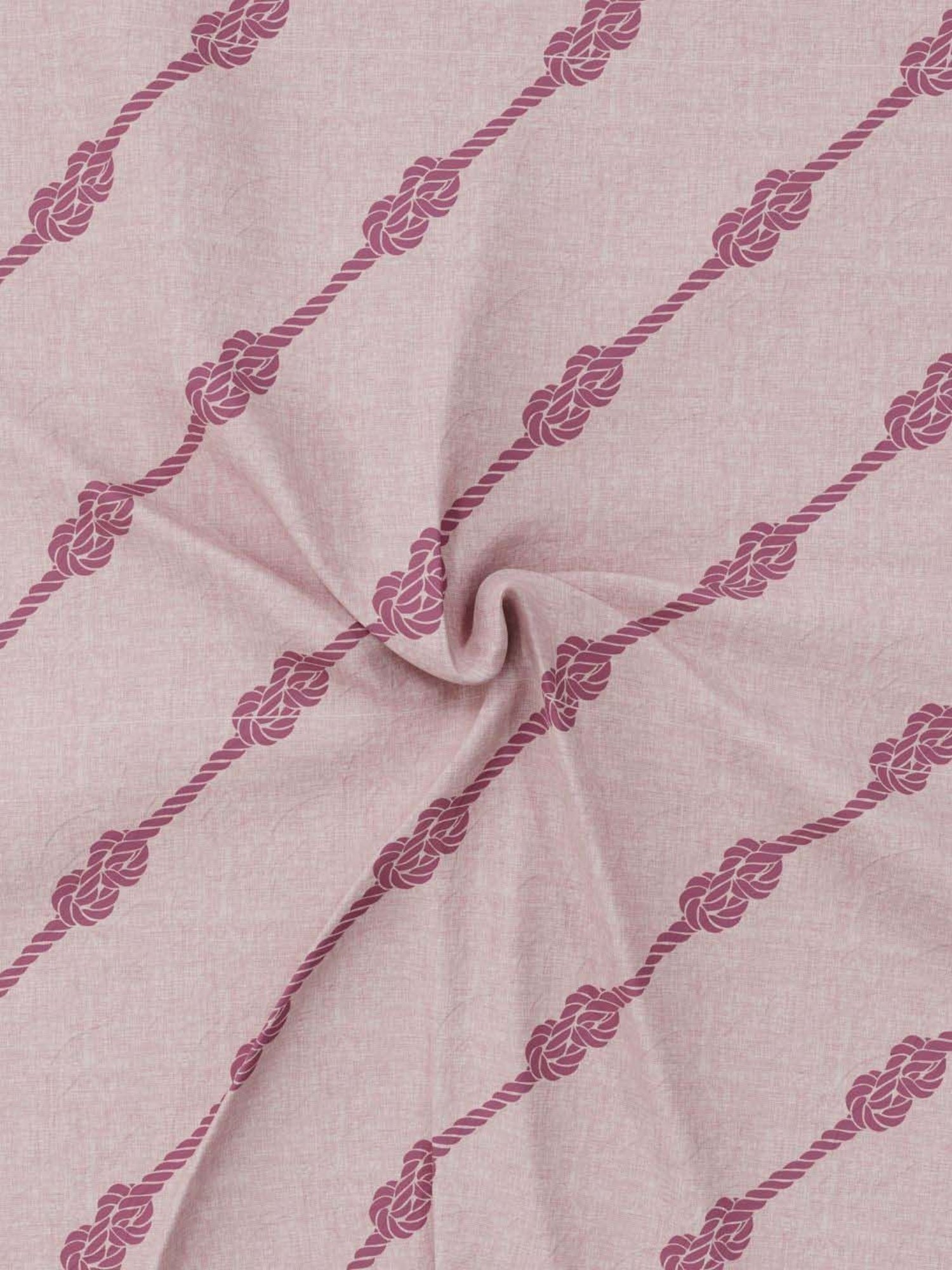 House This Juniper Blue Cotton 600 TC Double Size Bedsheet With Pillow Covers