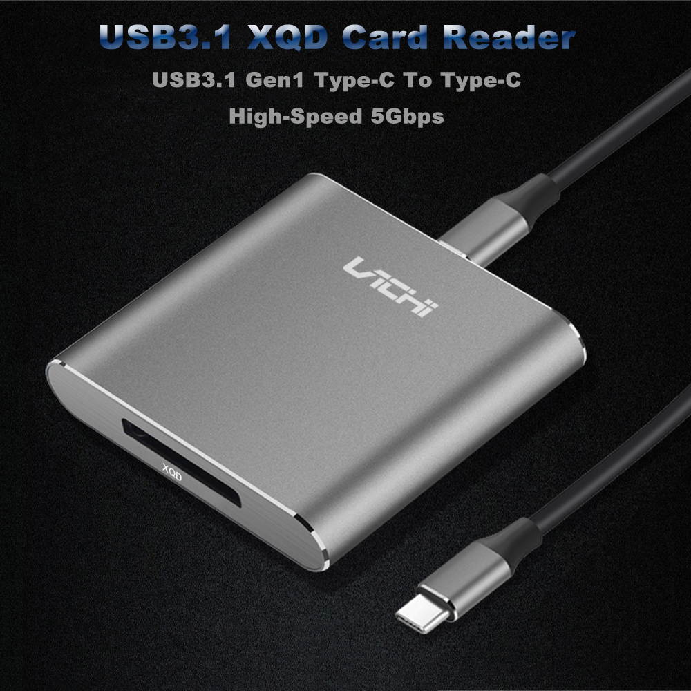 Multifunctional XQD Card Reader up to 5Gbps Suitable for WinXP/Vista/8/8.1