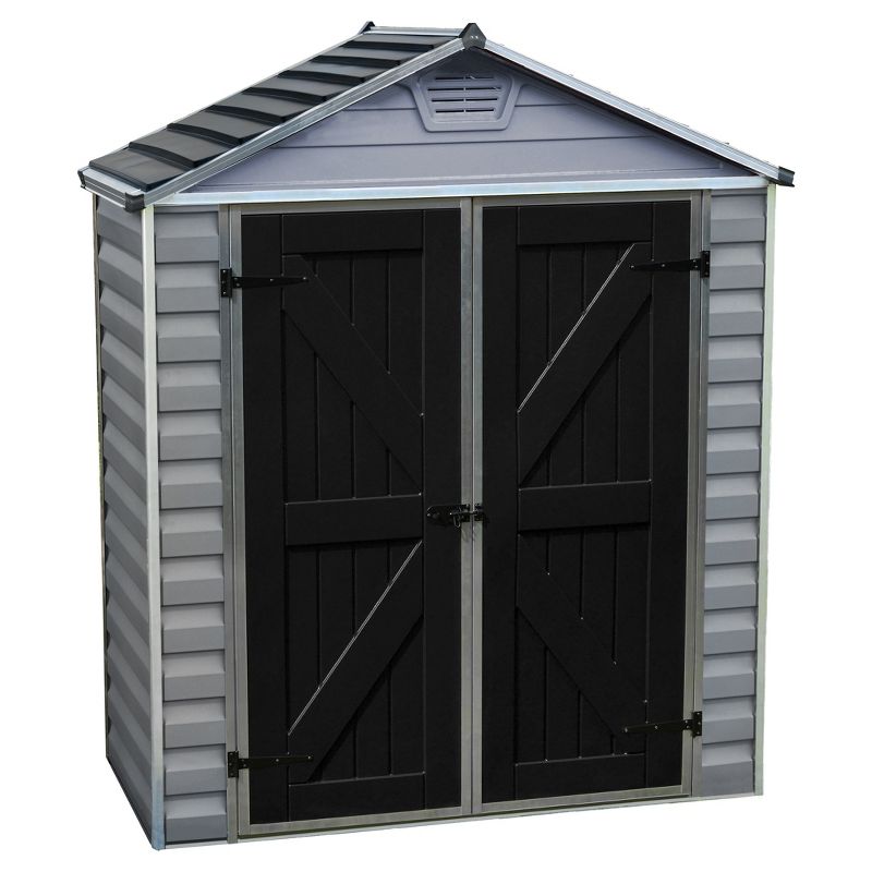 6'x 5.5' Everett Storage Shed Beige - Suncast
