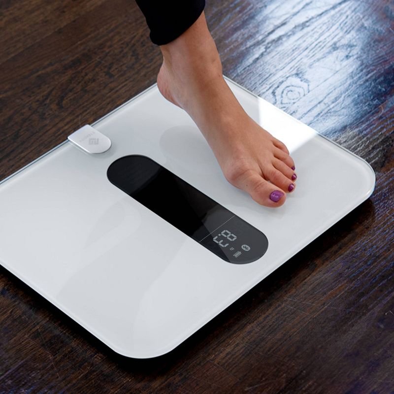 Smart Fitness Scale with Body Composition and Resistance Bands Black - Etekcity
