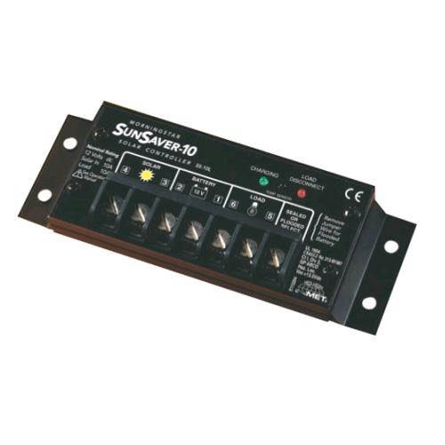 Morningstar - SS-10L-12V - MorningStar SunSaver Charge Controller 10A 12VDC w/Low Voltage Disconnect