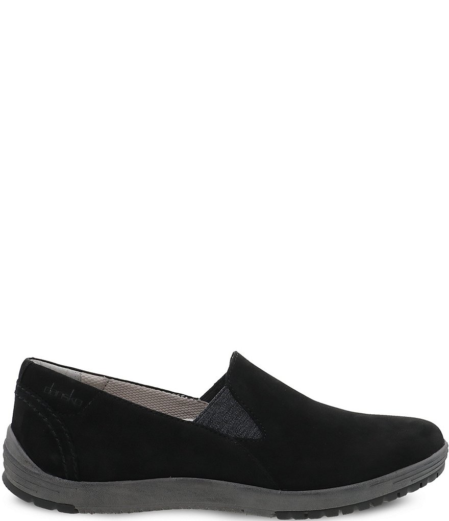 Dansko Laraine Waterproof Nubuck Leather Slip-Ons