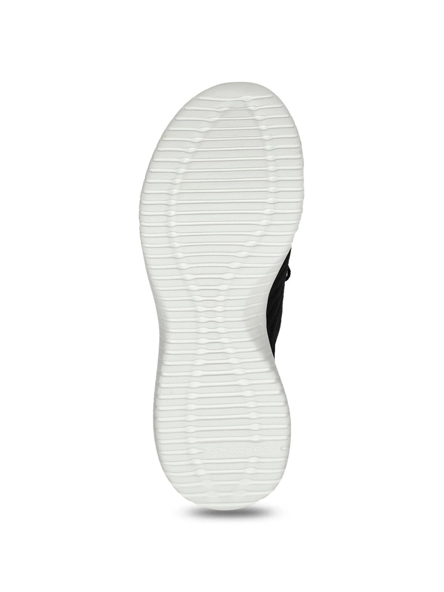 Skechers Women's ULTRA FLEX-JOYFUL PATH Black Casual Slip Ons