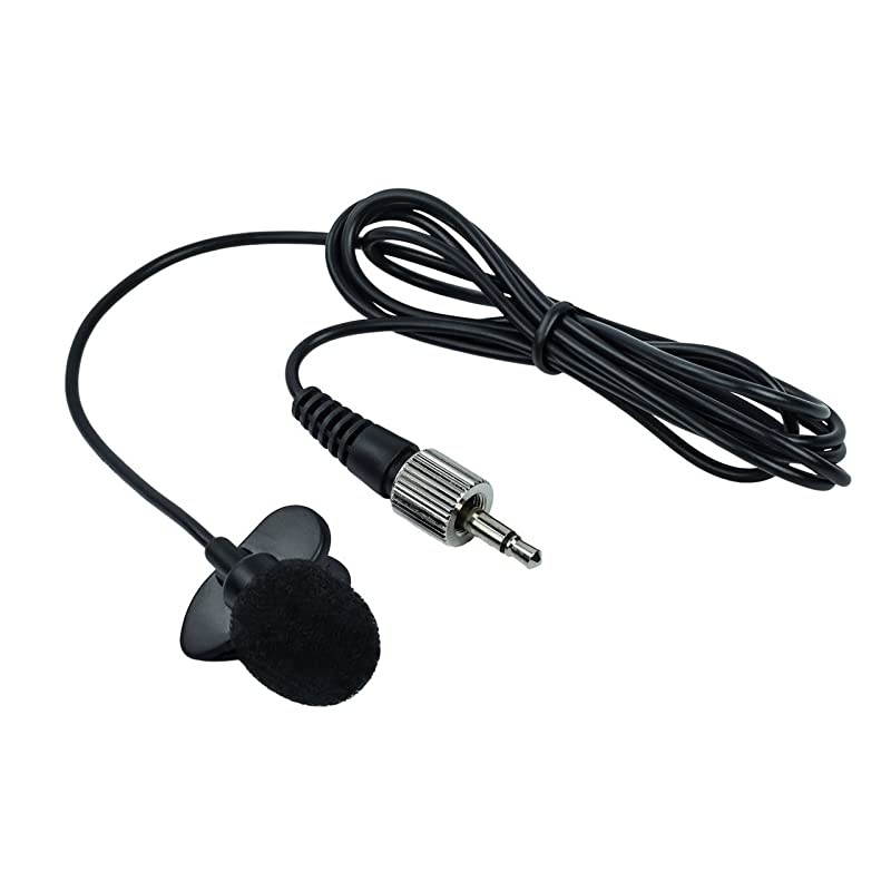 Lavalierlapel omnidirectional microphone with 35mm locking plug Compatible with all  bodypacks U1100 U2100 DW11 DW22 DKW3 DKW1 401X U41 U81 UHF4