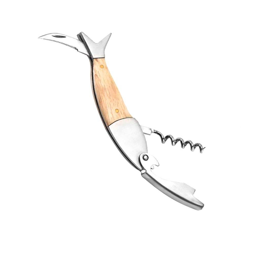 1pc Kitchen Gaget Multifunctional Beer Bottle Opener Beer  for Home (Silver)