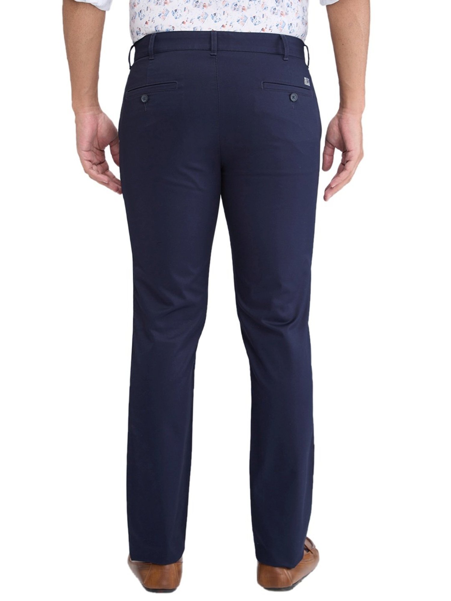 Colorplus Blue Regular Fit Trousers