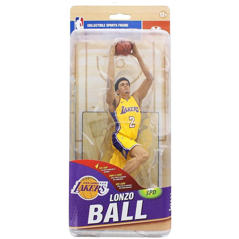 Mcfarlane Toys LA Lakers McFarlane NBA Series 32 Action Figure: Lonzo Ball