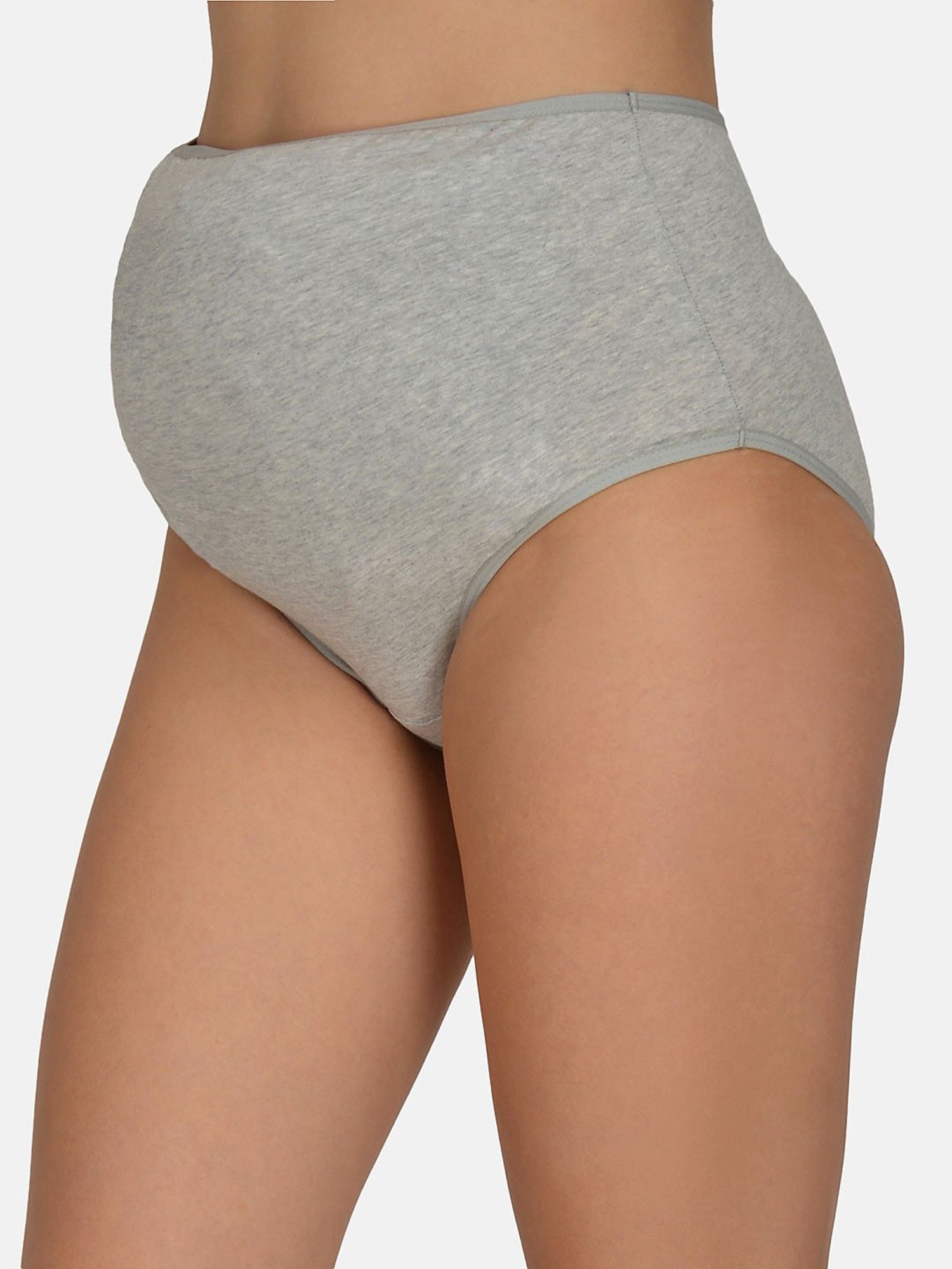 Mod & Shy Light Grey Maternity Panty