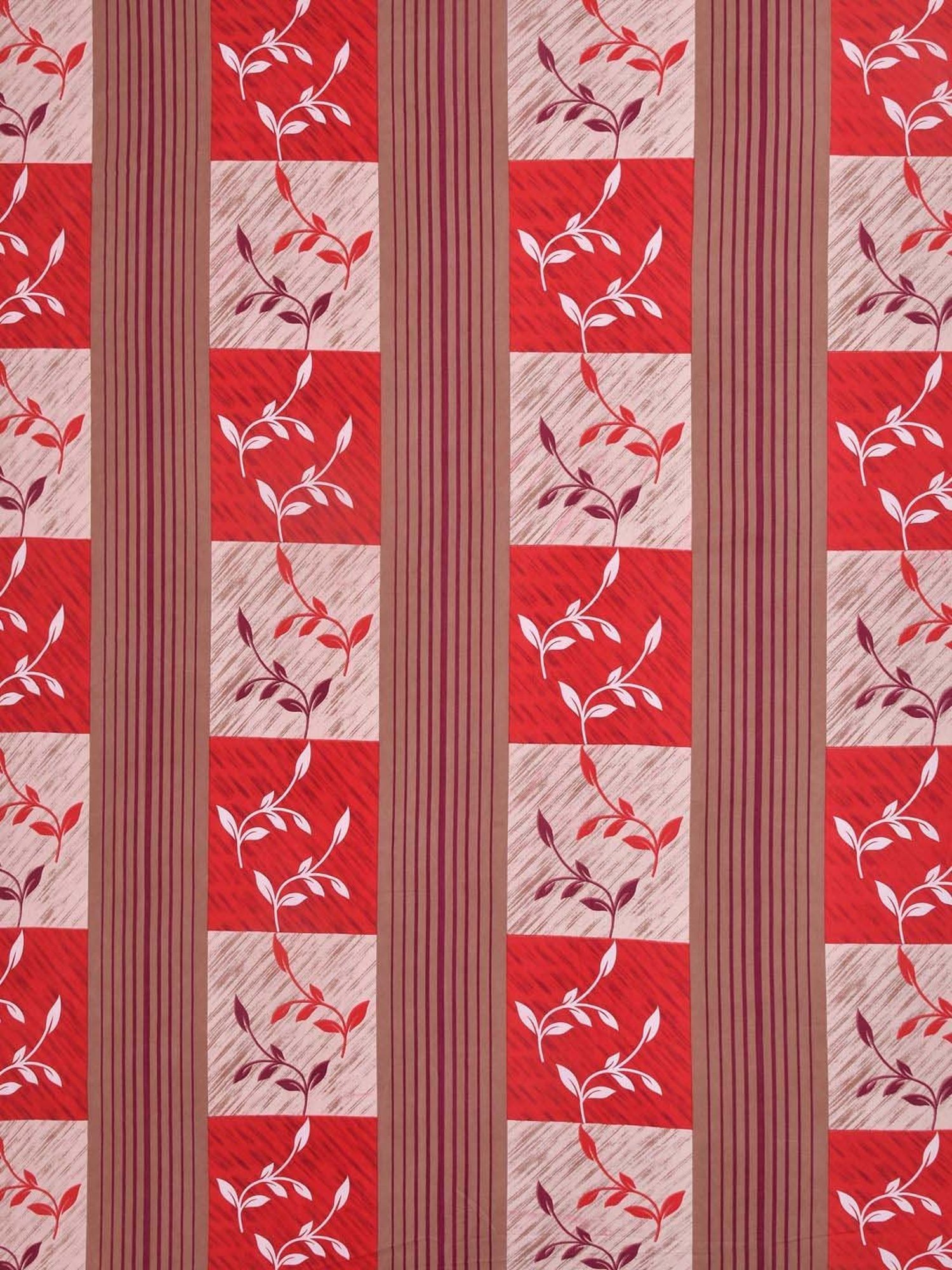 Living Roots Green & Blue Polyester 120 TC Queen Bedsheet with 2 Pillow Covers