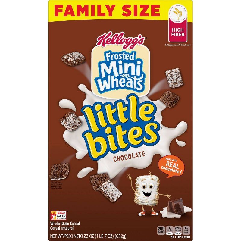 Frosted Mini Wheats Chocolate Breakfast Cereal - 23oz - Kellogg's