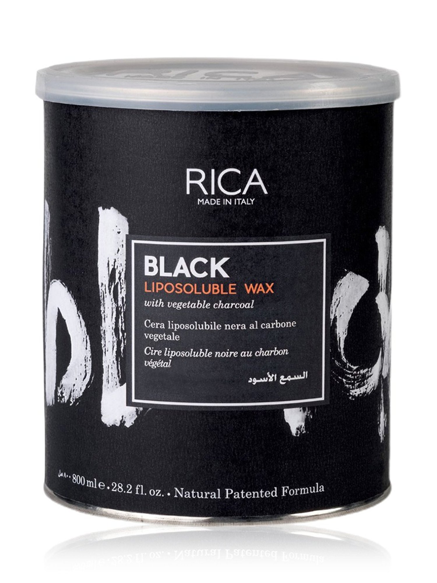 Rica Black Liposoluble Wax - 800 ml