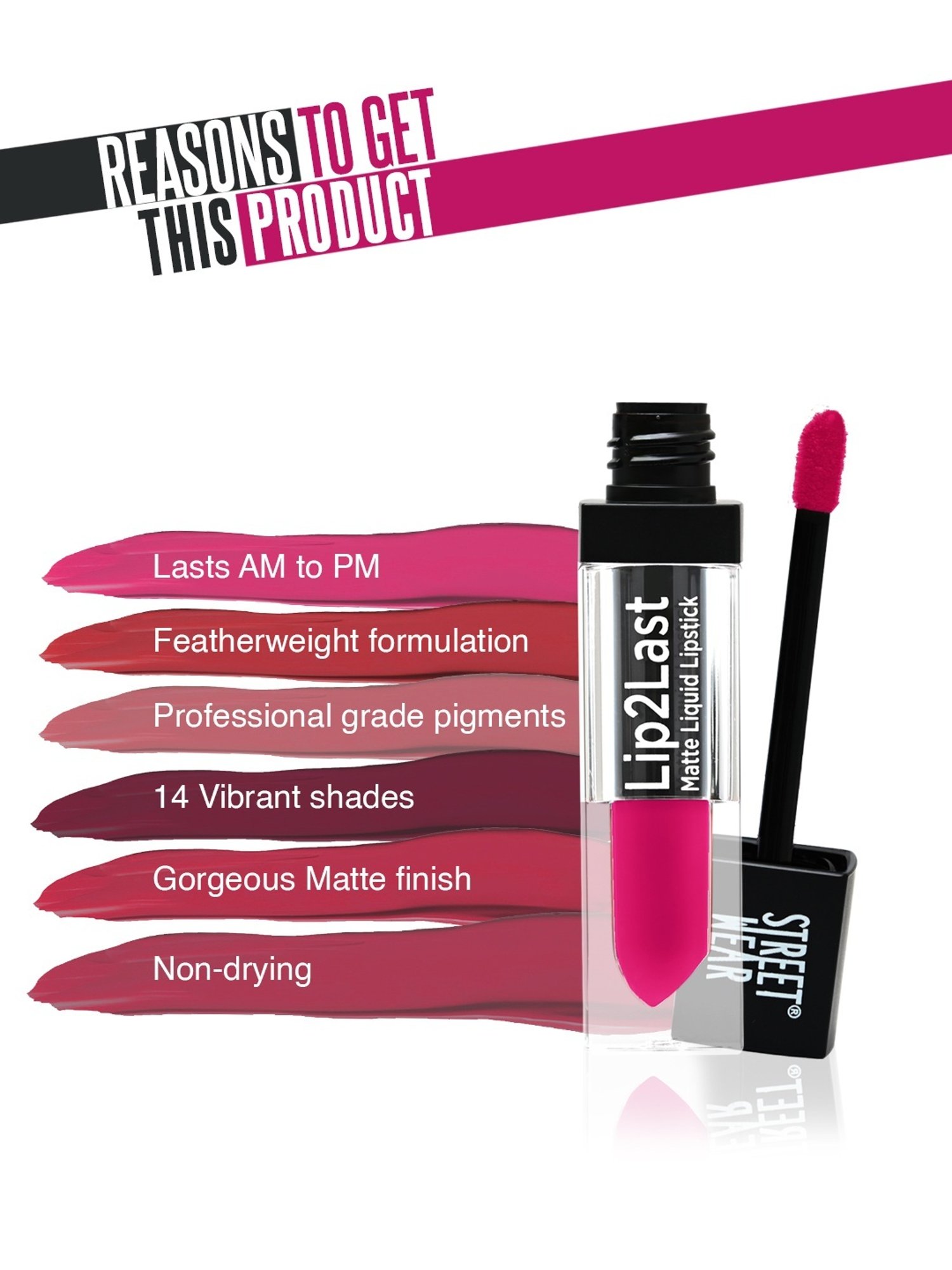 Street Wear Lip2Last Matte G.O.A.T Mauve - 5 ml
