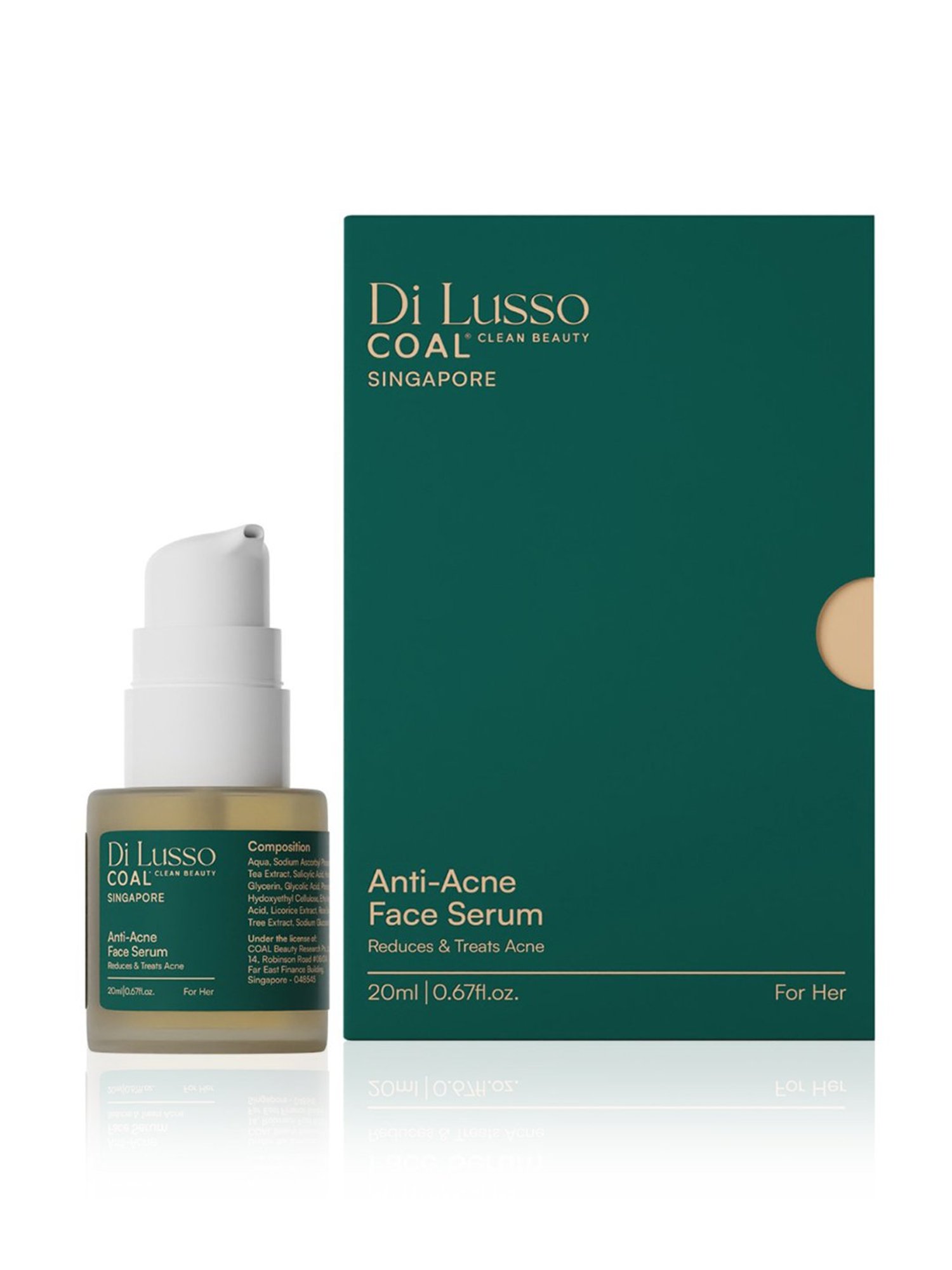 COAL Clean Beauty Anti-Acne Face Serum - 20 ml