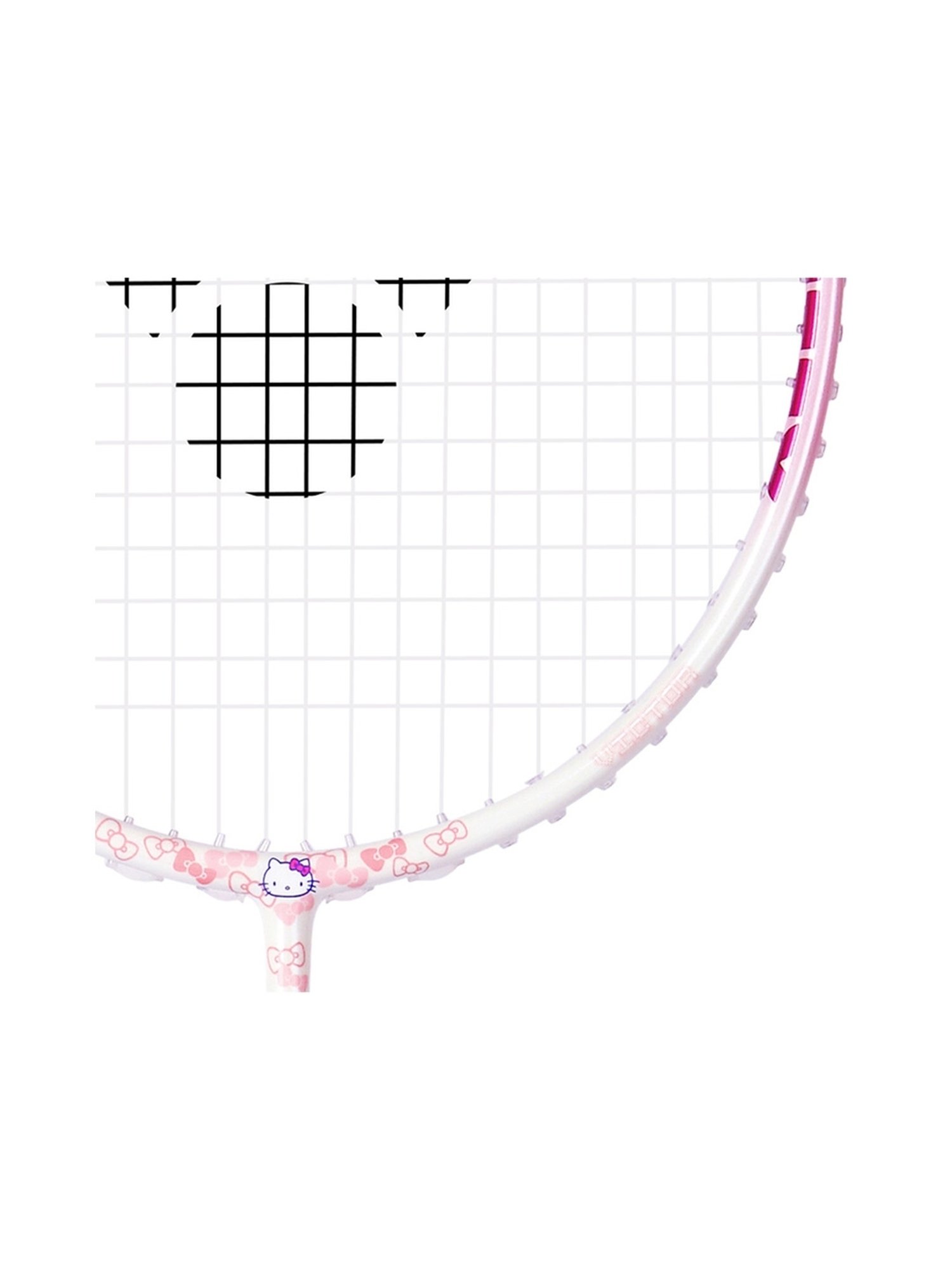 VICTOR HELLO KITTY DriveX Badminton Racket (Pink) Size - 4U