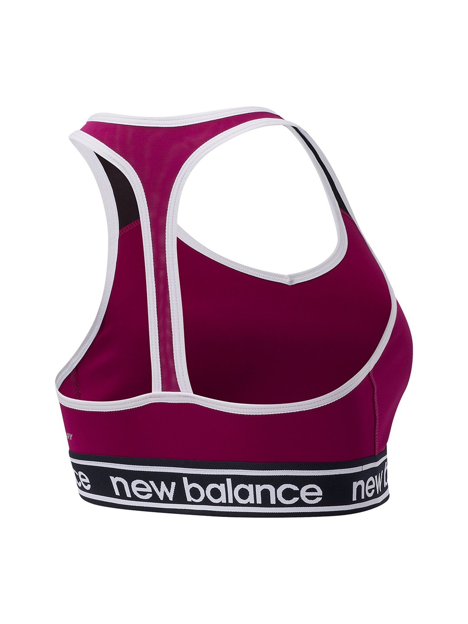 New Balance Purple Scoop Neck Sports Bra