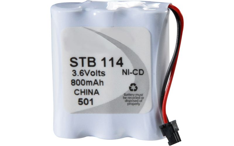 NABC UL-114 UltraLast Nickel Cadmium Cordless Phone Battery - Nickel-Cadmium (NiCd) - 3.6V DC