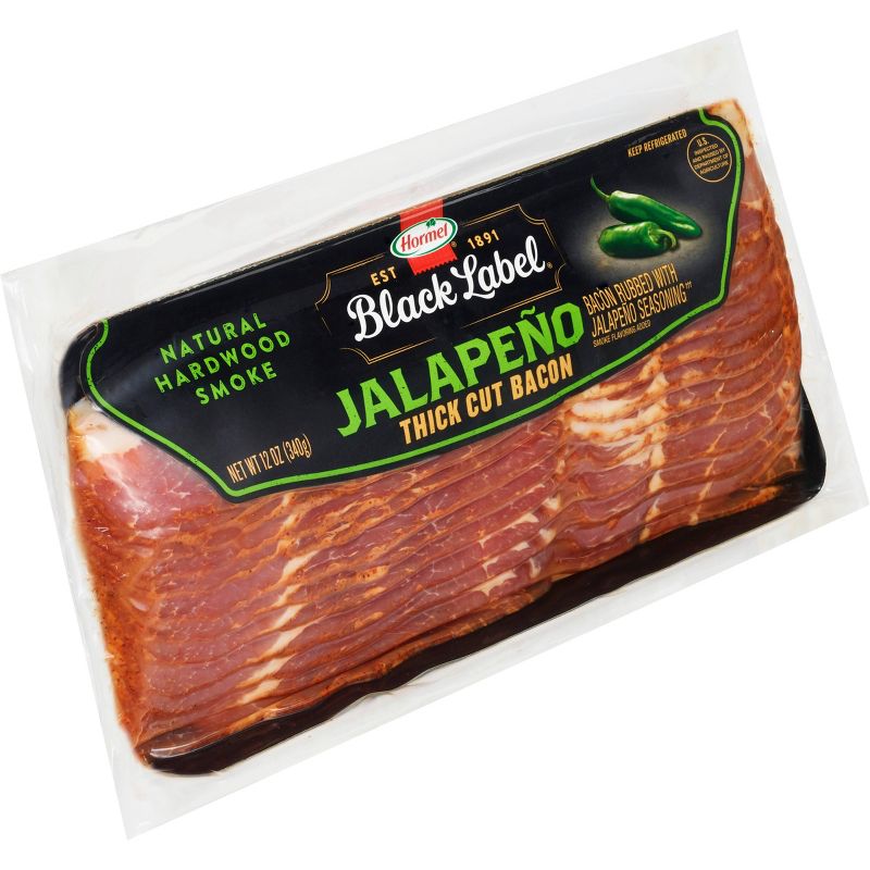 Hormel Black Label Classic Country Style Thick Cut Bacon - 12oz
